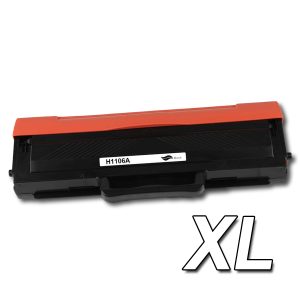 Alternativ-Toner XL für HP-Drucker. ersetzt HP W1106A. schwarz 2000 Seiten