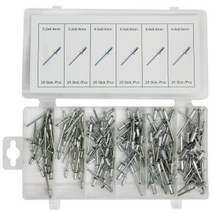 Aluminium Blindnieten Sortiment 150-teilig