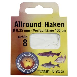 Angelhaken. Allround-Haken. Größe 8. 10 Stück