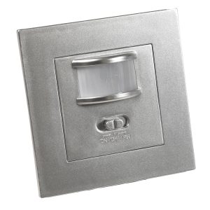 Unterputz Infrarot-Bewegungsmelder 160° silber