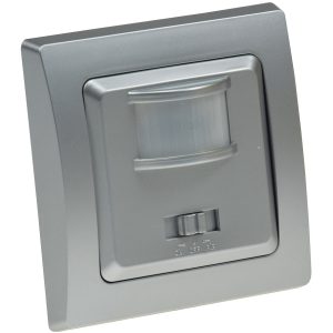 Bewegungsmelder 160° Delphi-Serie silber
