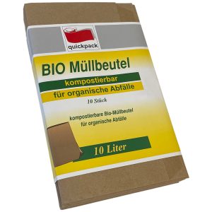 10 Bio-Müllbeutel 10l 35cm35cm. Papier