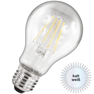 LED Birne E27. 3.8W 806lm kaltweiß Filament