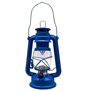 LED Laterne Retro. dimmbar blau