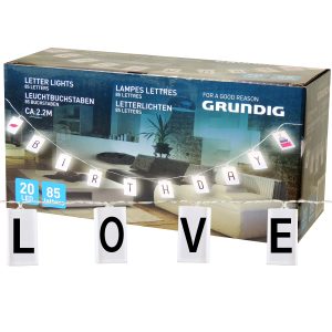 Lichterkette „Buchstaben“ 20 LED