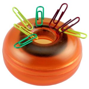 Magnetischer Büroklammerhalter rund