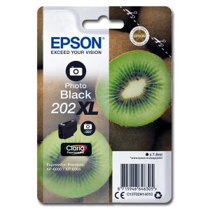 Tintenpatrone original Epson | black photo | 202XL | T02H14010