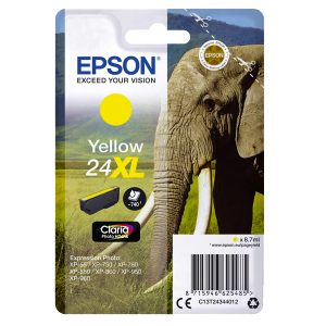 original Epson Tintenpatrone 24XL yellow / T24344012