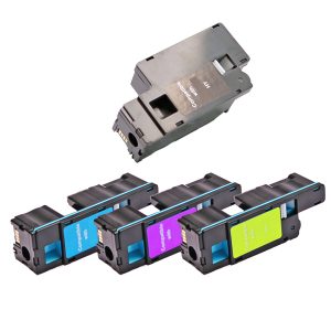 Toner-Sparset: 4 Toner alternativ zu Dell 593-BBLN. 593-BBLL. 593-BBLZ. 593-BBLV