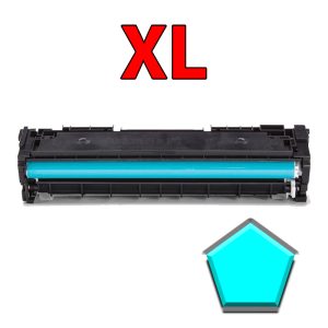 Toner kompatibel zu HP CF411X. cyan