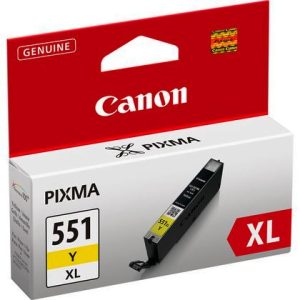 Original Canon Tintenpatrone Yellow Nr. 551XL. CLI-551Y XL