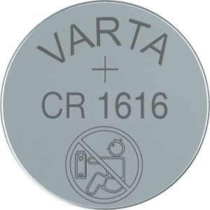 CR1616 (6616) – Lithium-Knopfzelle. 3V Varta