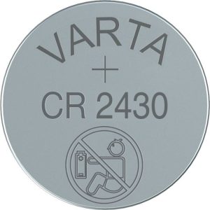 CR2430 (6430) – Lithium-Knopfzelle. 3V Varta