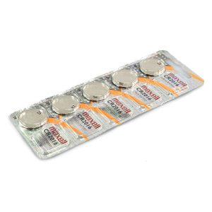 Maxell CR-2016-Lithium Knopfzelle. 5er Set