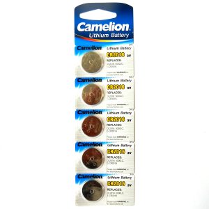 5er Pack Camelion Knopfzelle Lithium CR-2016