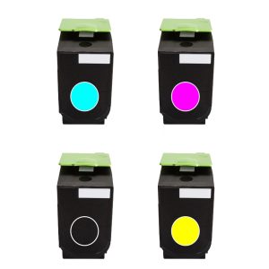 4 XL-Toner kompatibel zu Lexmark CX410