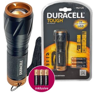 Duracell TOUGH-MLT-2C Taschenlampe. 1 LED. 3xAAA inkl.