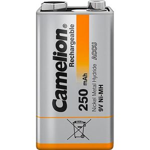 Block 9V-Akku. 250mAH Camelion