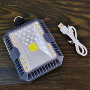 Solar-Campinglampe USB mit kaltem und warmen Licht