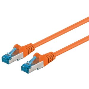 Patchkabel Cat6a. S-FTP Pimf-Kabel. 20m. orange