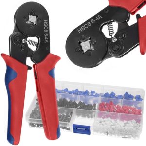 Crimpzange für Aderend-Hülsen 0.25-10mm2 Set 500tlg.