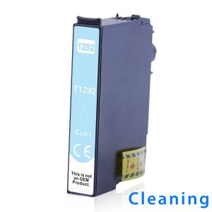 Reinigungspatrone cyan. kompatibel zu Epson T1292