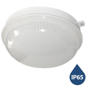 Wand- und Deckenleuchte. 9W. kaltweiß. IP65