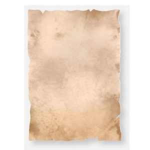 Design-Papier Pergament. DIN A4. 10 Blatt. 190g