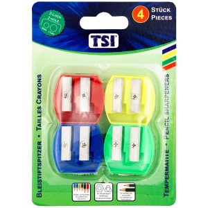 Doppel-Anspitzer im 4er Spar-Set