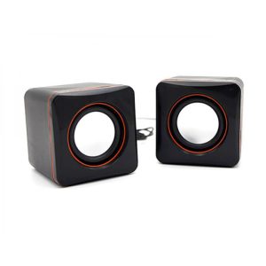 Stereo Multimedia Lautsprecher. USB/Klinke. schwarz