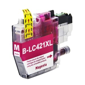 Druckerpatrone kompatibel zu Brother LC-421 XL. Magenta XL-Version