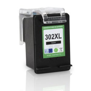Druckerpatrone XL Typ H302XLBK schwarz mit Füllstandsanzeige alternativ zu HP 302 / 302XL