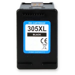 Druckerpatrone XL Typ H305XLbk schwarz Füllstandsanzeige alternativ zu HP 305 / 305XL