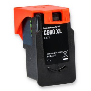 Druckerpatrone XL schwarz Füllstandsanzeige alternativ zu PG-560 / PG-560 XL