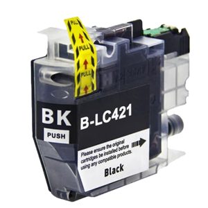 Druckerpatrone kompatibel zu Brother LC-421. Schwarz