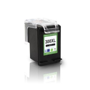 Druckerpatrone XL Typ H300XLbk schwarz mit Füllstandsanzeige alternativ zu HP 300 / 300XL