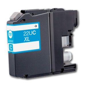 Druckerpatrone kompatibel zu Brother LC22UXL C. cyan