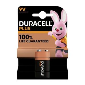 Duracell Plus Power 9V Block-Batterie