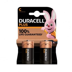 Baby (C)-Batterien. 2er-Pack Duracell Plus. LR14