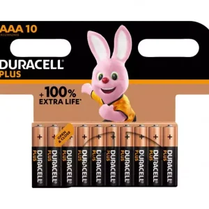 Duracell Plus LR03 AAA Micro Batterien 10er Set 1.5V
