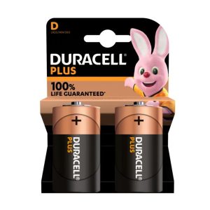 Mono (D)-Batterien. 2er-Pack Duracell Plus LR 20