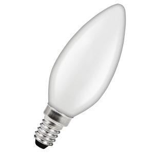 LED Kerze E14. 4W. 400lm warmweiß Filament. matt