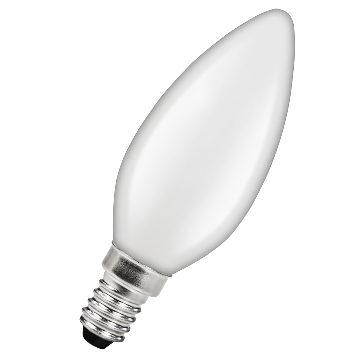 LED Kerze E14. 4W. 400lm warmweiß Filament. matt