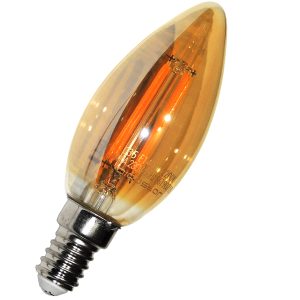 LED Kerze E14. 4W. 420lm komfort-warmweiß Filament