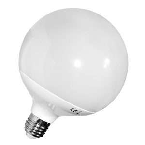 LED-Globe E27. 20W G120. kaltweiß