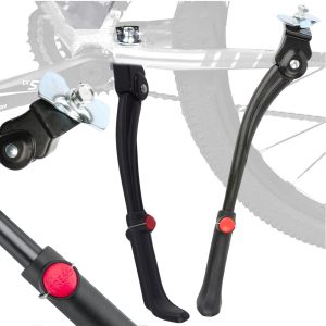 Fahrradständer aus Aluminium schwarz. verstellbar
