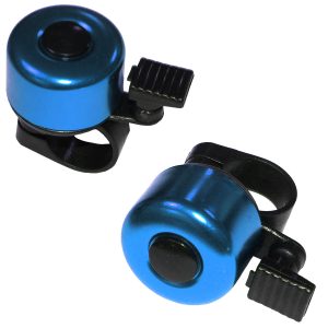 Fahrradklingel mini. blau. universeller Griff