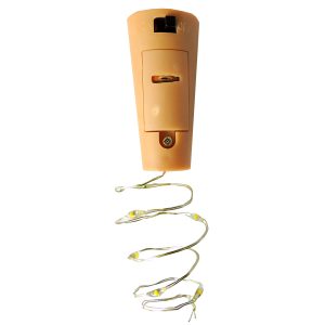 Lichterkette 8 LED Flaschenkorken 0.4m warmweiß