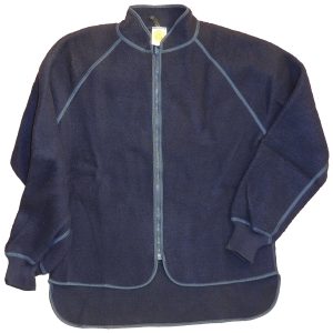 Fleece Jacke blau. Viking Rubber Größe M