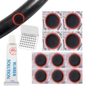 Fahrrad Flickset 12 teilig in Aufbewahrungsbox